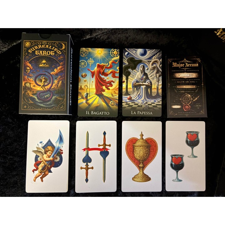 Tarocchi del Surrealismo – Mazzo Artistico Unico - Carte per divinazione