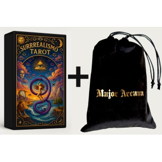 Mazzo di Tarocchi "Arcana Luminis" + Elegante sacchetto di velluto