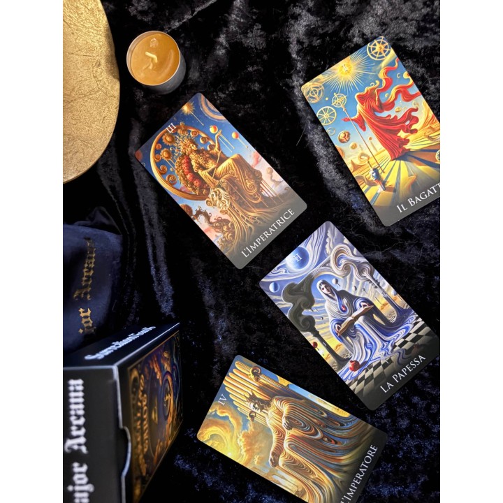 Tarocchi del Surrealismo – Mazzo Artistico Unico - Carte per divinazione