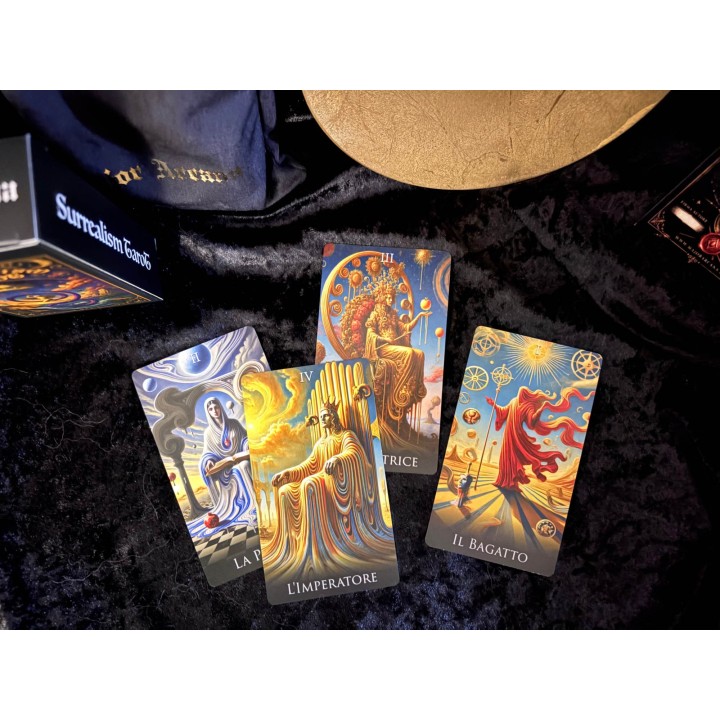 Tarocchi del Surrealismo – Mazzo Artistico Unico - Carte per divinazione